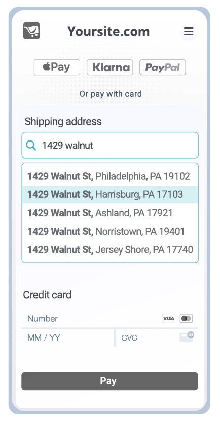 Autoaddress-address-lookup
