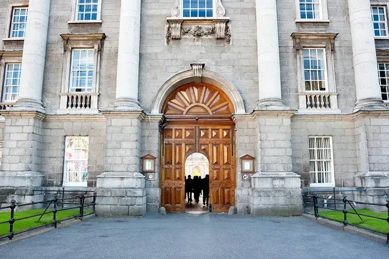 Trinity college campus Dublin