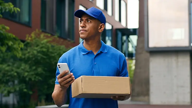 Delivery driver confused trying to find apartment